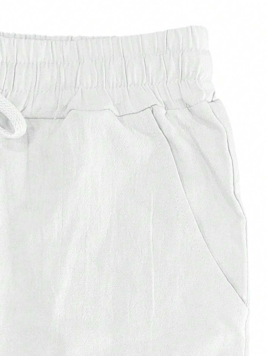 MATHIS | PANTALON LÉGER EN LIN AVEC CORDON - image 6