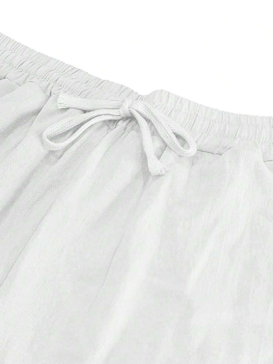 MATHIS | PANTALON LÉGER EN LIN AVEC CORDON - image 5