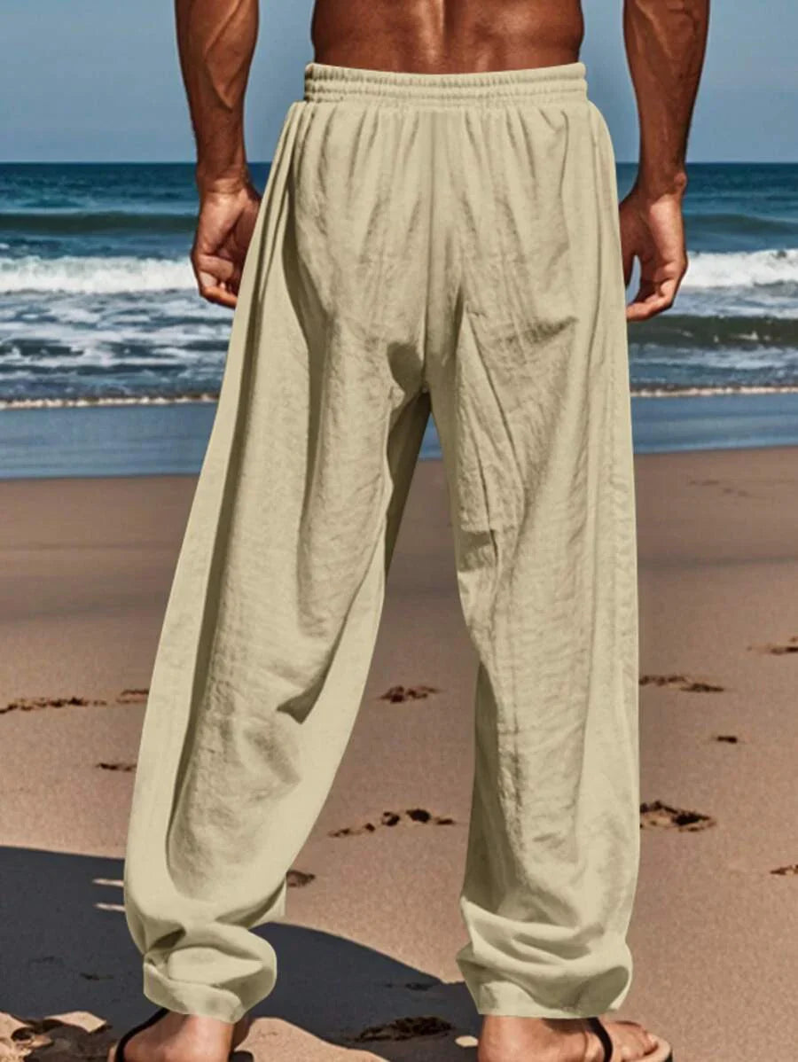 MATHIS | PANTALON LÉGER EN LIN AVEC CORDON - image 15