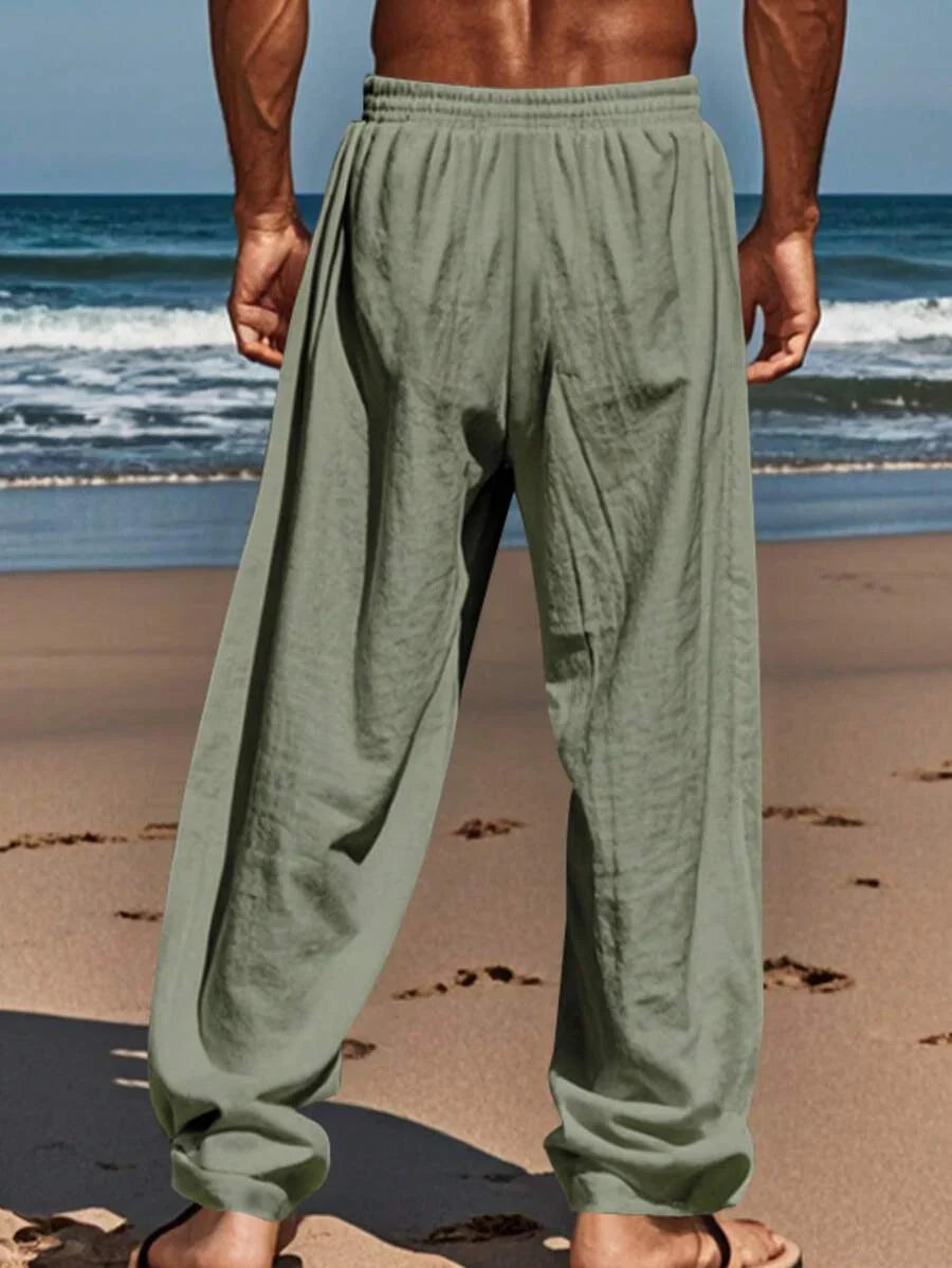MATHIS | PANTALON LÉGER EN LIN AVEC CORDON - image 21