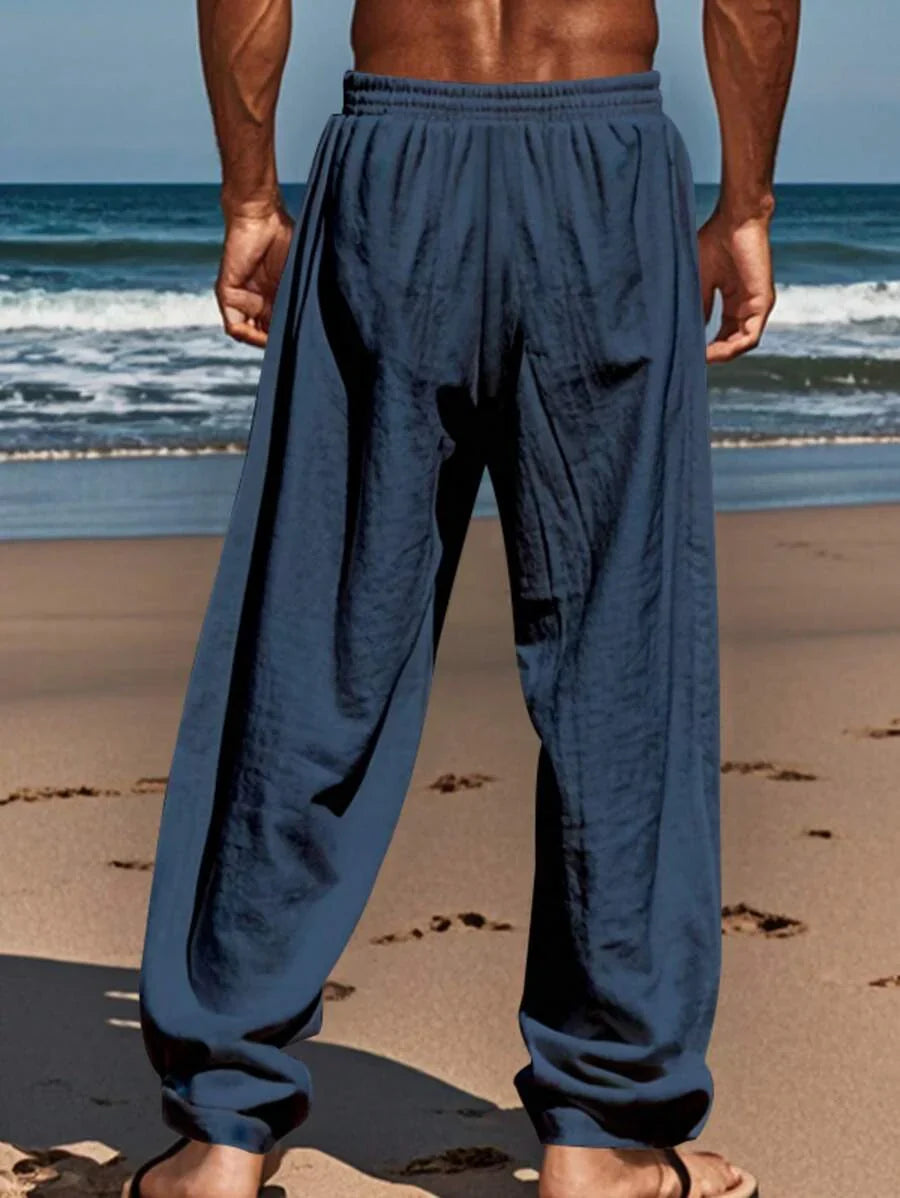 MATHIS | PANTALON LÉGER EN LIN AVEC CORDON - image 27