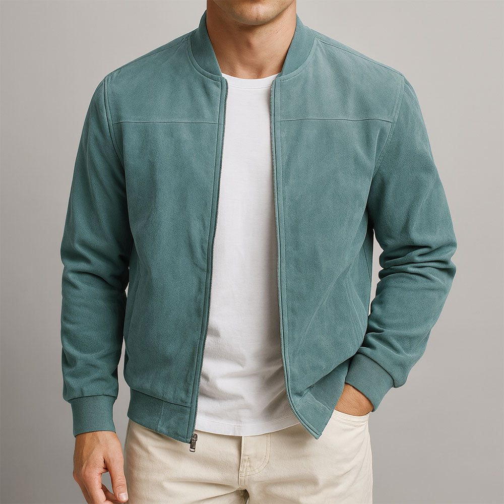 Louis Riviera | VESTE EN CUIR SUEDE URBAINE - image 3