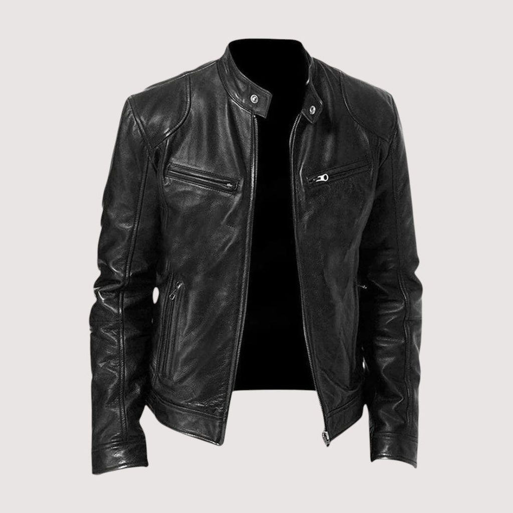 Louis Riviera | VESTE EN CUIR HAUT DE GAMME ÉLÉGANTE POUR HOMME - image 2