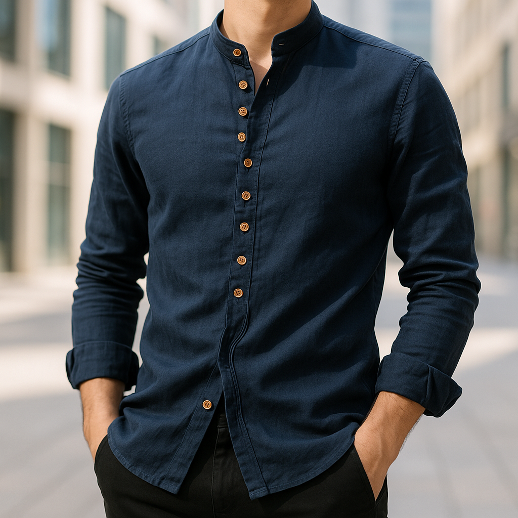 Louis Riviera | CHEMISE EN LIN ET COTON - image 2