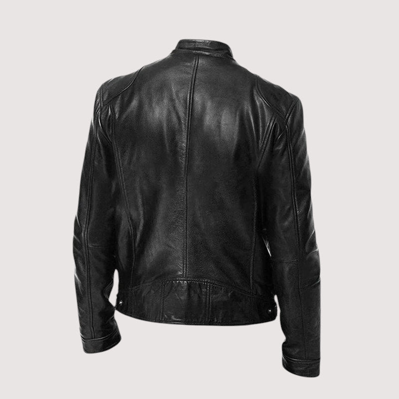 Louis Riviera | VESTE EN CUIR HAUT DE GAMME ÉLÉGANTE POUR HOMME - image 7