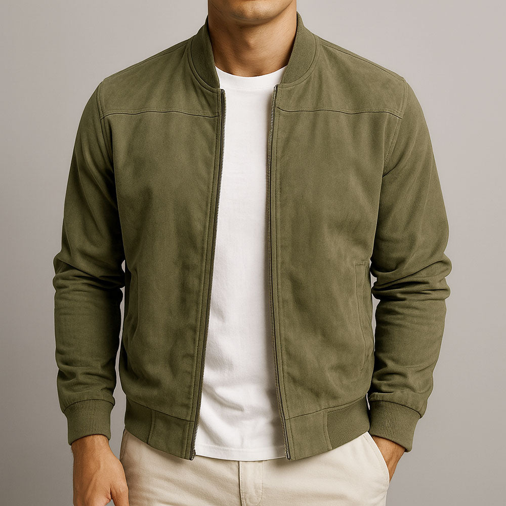 Louis Riviera | VESTE EN CUIR SUEDE URBAINE - image 4