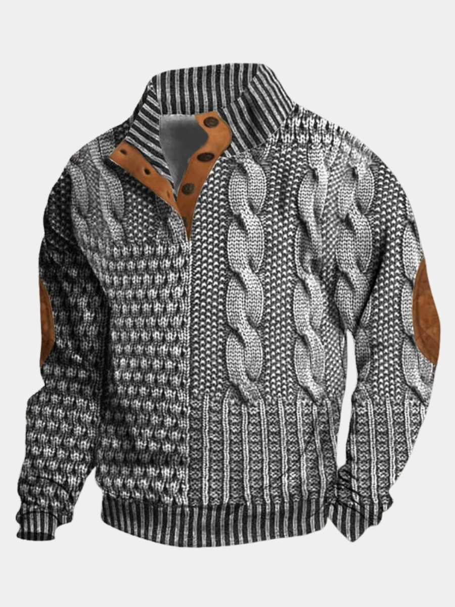Louis Riviera | PULLOVER CHAUD À MOTIF - image 1