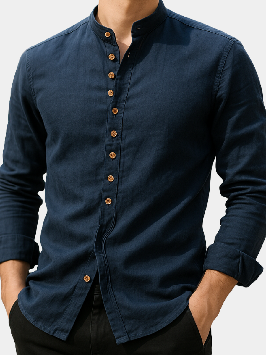 Louis Riviera | CHEMISE EN LIN ET COTON - image 1