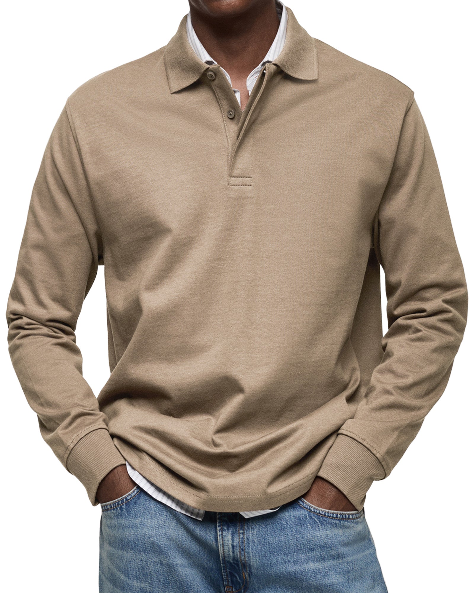 Louis Riviera | POLO DE LUXE À MANCHES LONGUES - image 8
