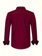ALBERTO | CHEMISE ÉLÉGANTE LÉGÈRE AVEC DÉTAILS CONTRASTÉS - image 9