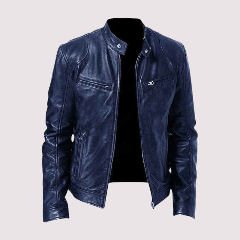 Louis Riviera | VESTE EN CUIR HAUT DE GAMME ÉLÉGANTE POUR HOMME - image 5