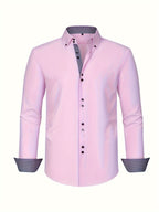 ALBERTO | CHEMISE ÉLÉGANTE LÉGÈRE AVEC DÉTAILS CONTRASTÉS - image 6