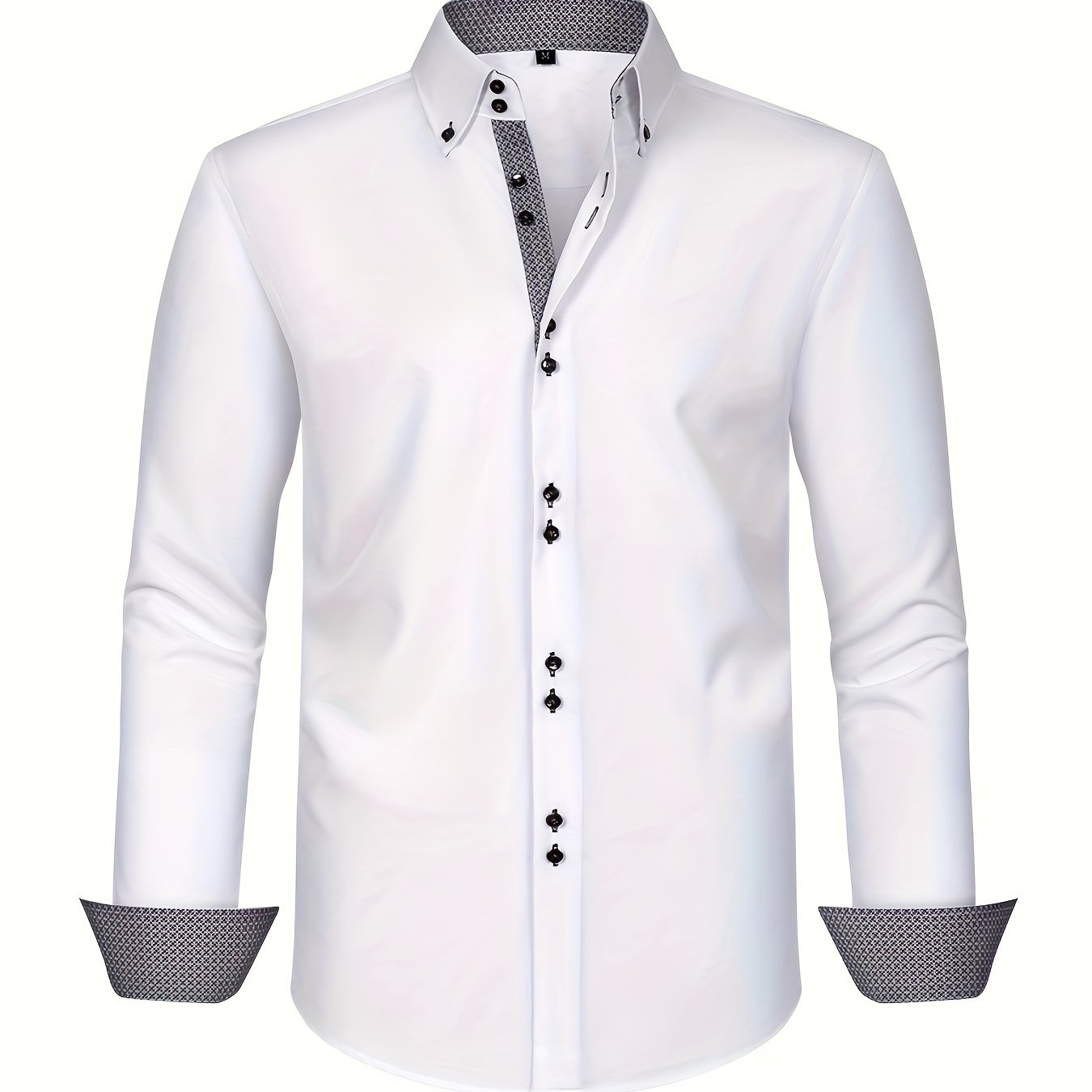 ALBERTO | CHEMISE ÉLÉGANTE LÉGÈRE AVEC DÉTAILS CONTRASTÉS - image 18