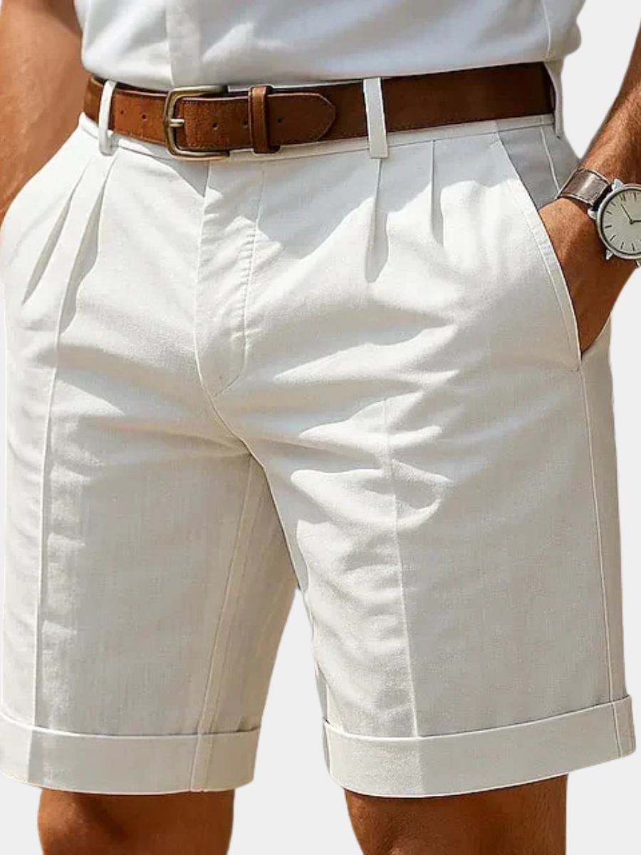 Louis Riviera | SHORT D'ÉTÉ PLISSÉ POUR HOMMES - image 1