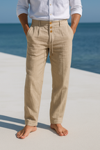 MATTEO | PANTALON D'ÉTÉ EN LIN LÉGER - image 3
