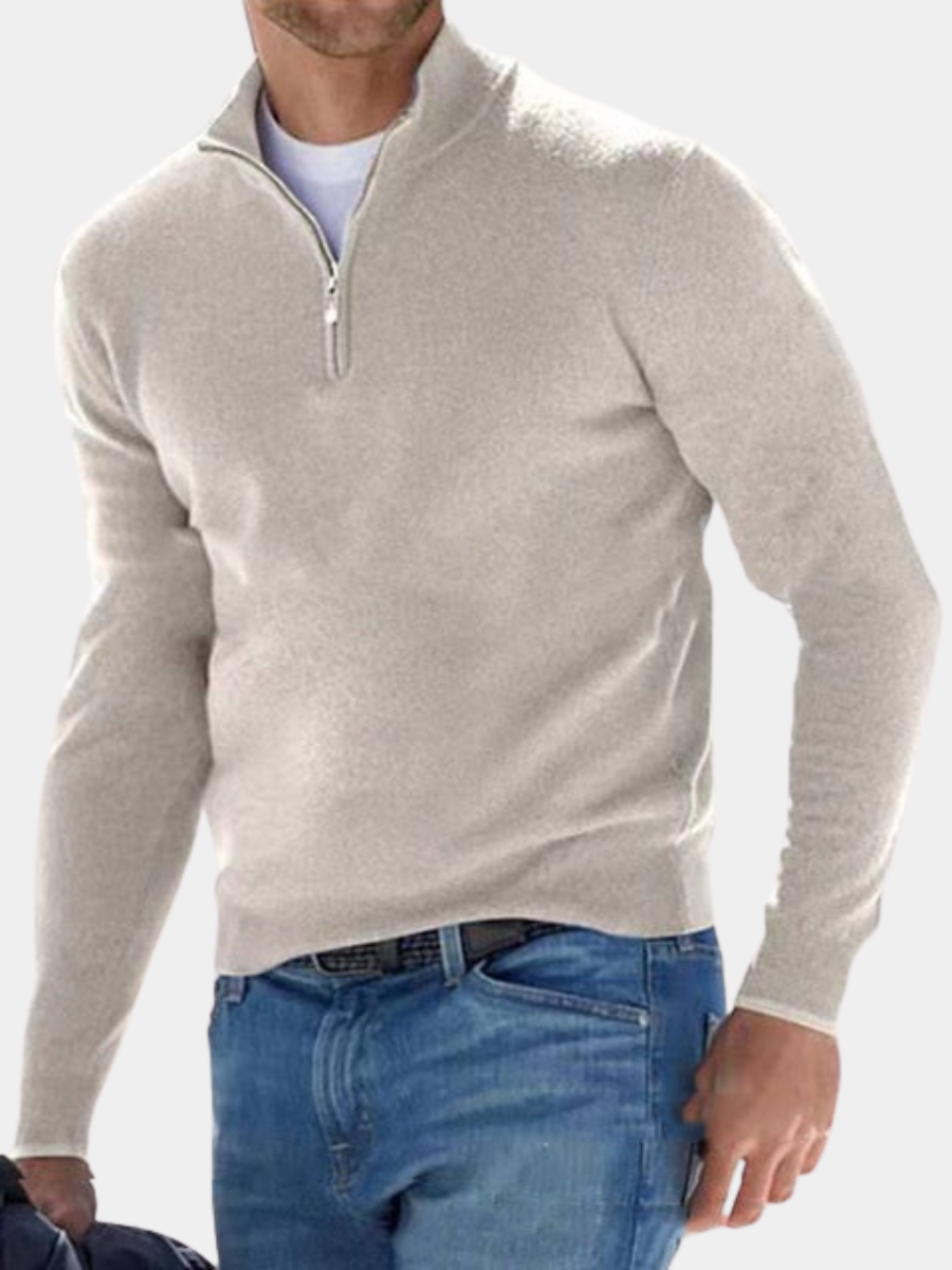 Louis Riviera | PULL DEMI ZIPPÉ - image 1