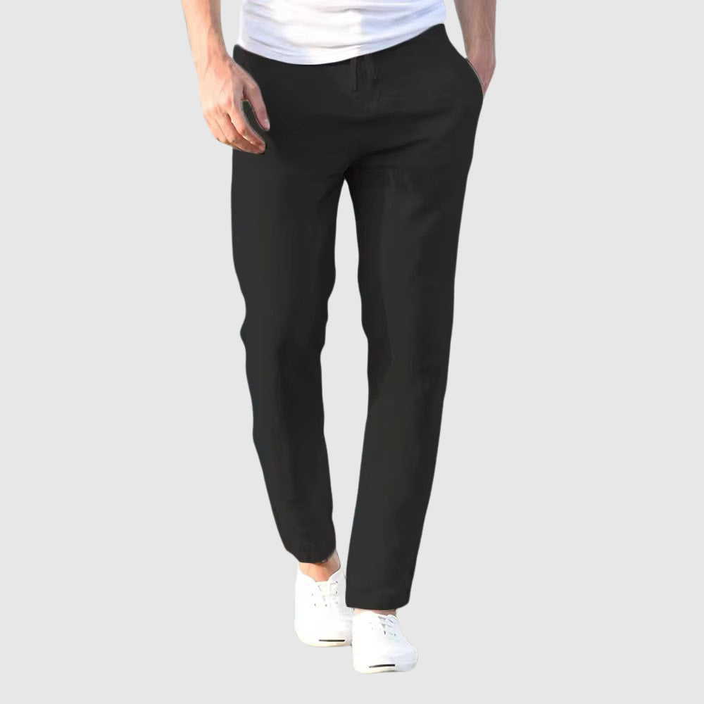 BENIAMINO | PANTALON LÉGER EN LIN - image 4