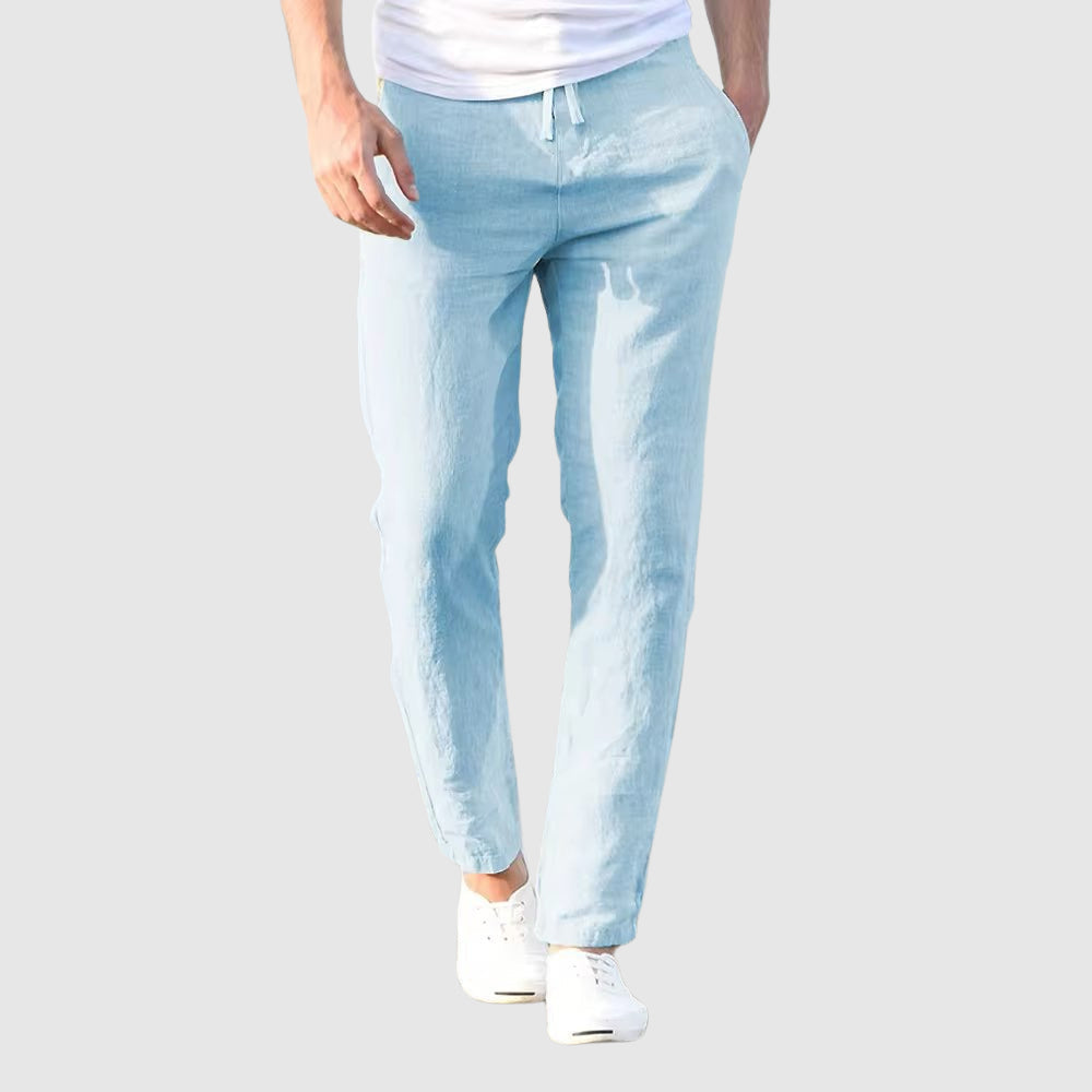 BENIAMINO | PANTALON LÉGER EN LIN - image 5