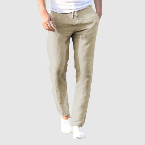 BENIAMINO | PANTALON LÉGER EN LIN - image 2