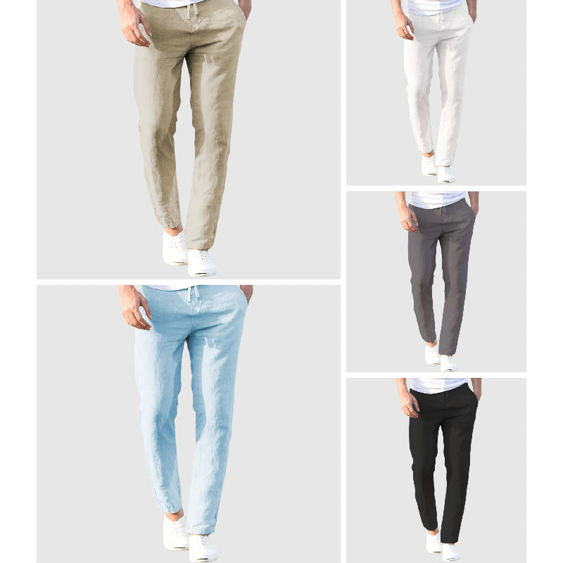 BENIAMINO | PANTALON LÉGER EN LIN - image 7