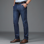 Jean En Denim Extensible À Coupe Classique Pour Homme - image 4