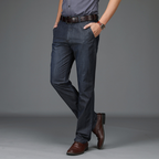 Jean En Denim Extensible À Coupe Classique Pour Homme - image 5