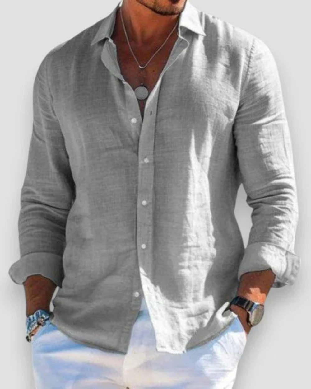 LUCAS | CHEMISE CASUAL HOMME - image 2