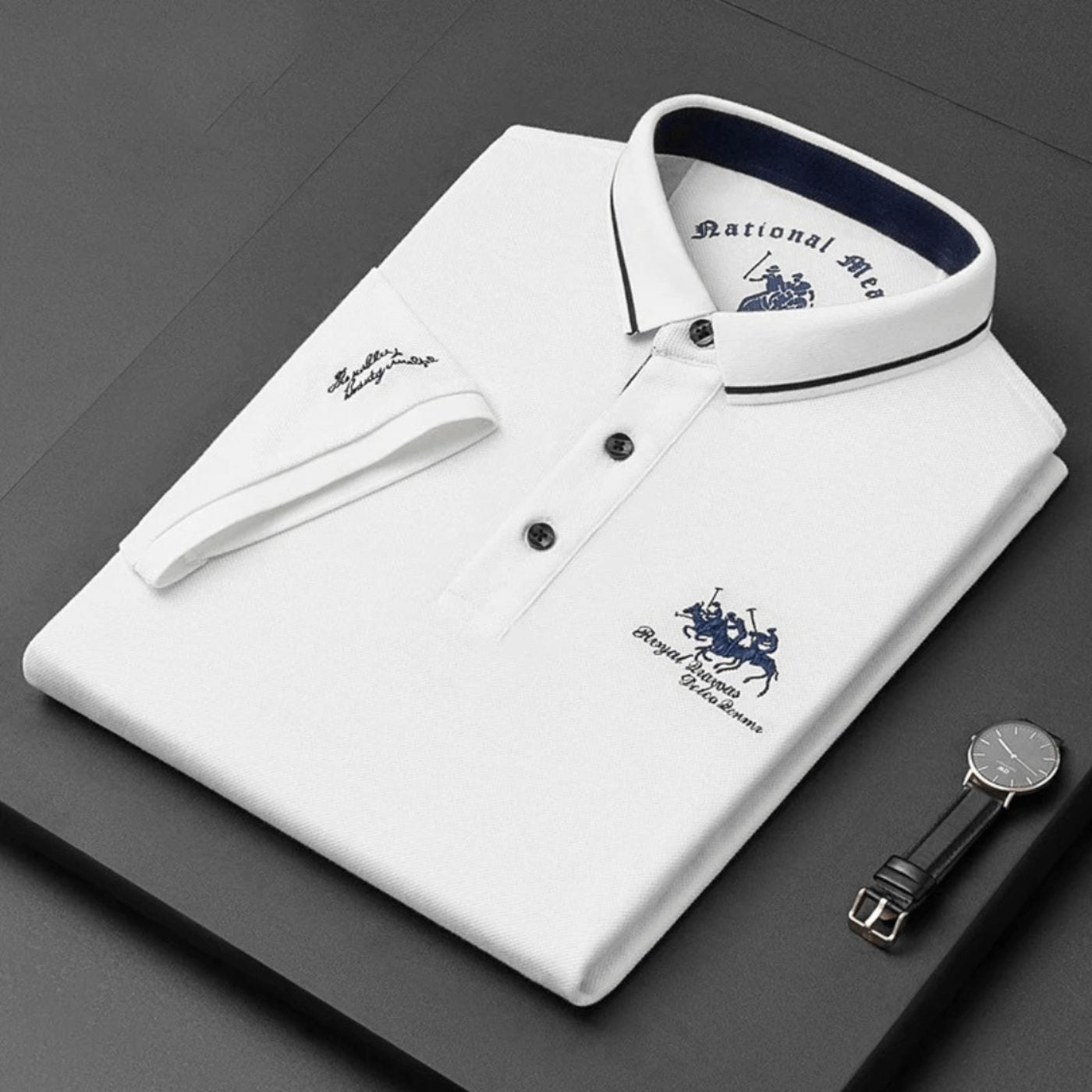 ERNESTO | POLO DE LUXE POUR HOMME - image 4