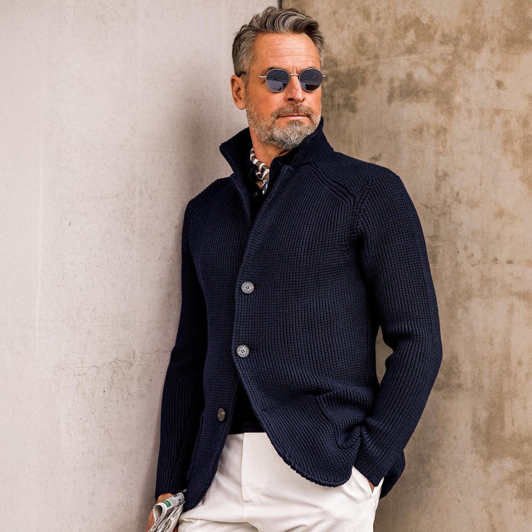 Louis Riviera | CARDIGAN EN MAILLE INTEMPORELLE - image 19
