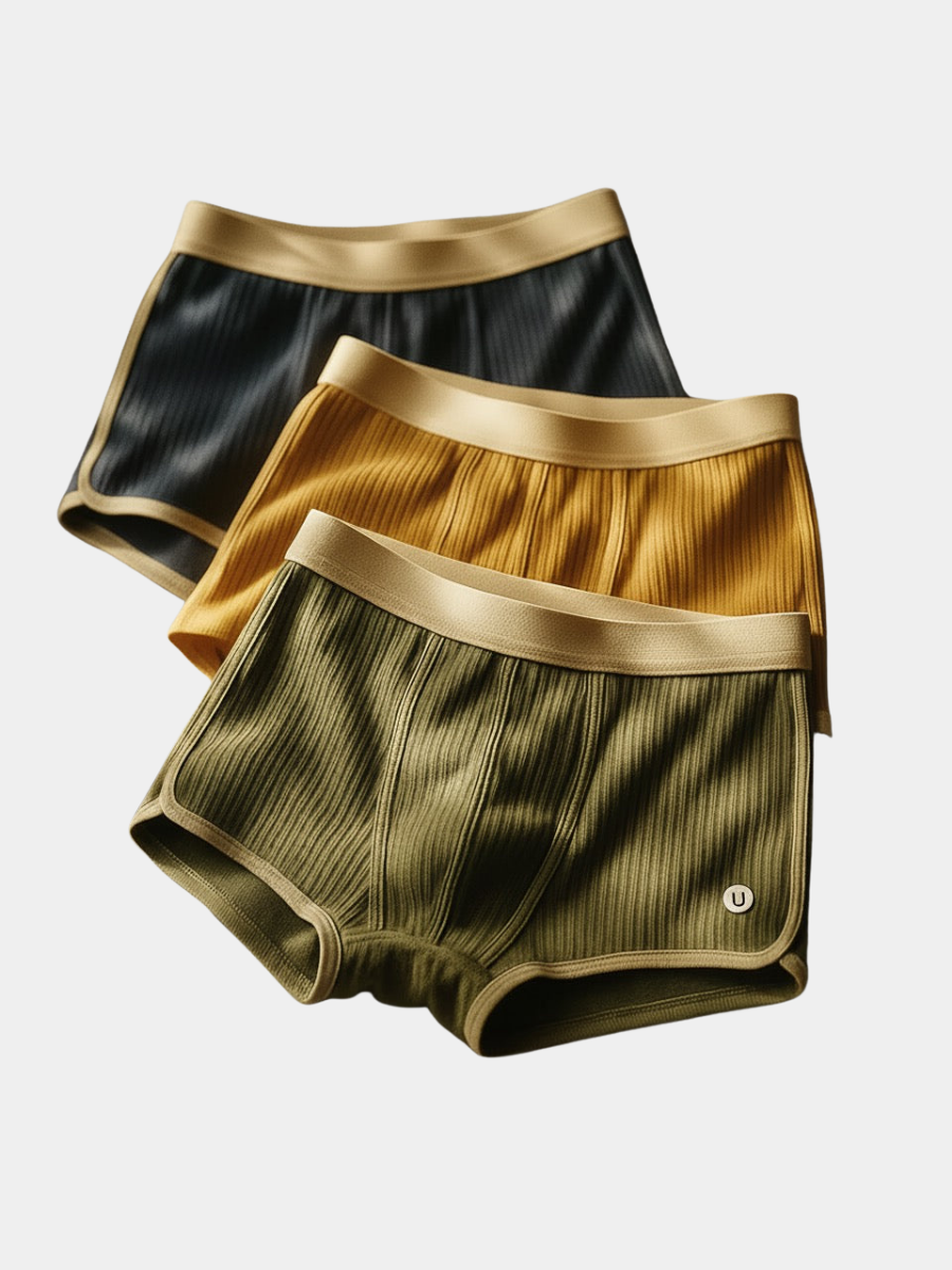 Louis Riviera | BOXER EN COTON BIOLOGIQUE POUR HOMME (lot de 3) - image 1