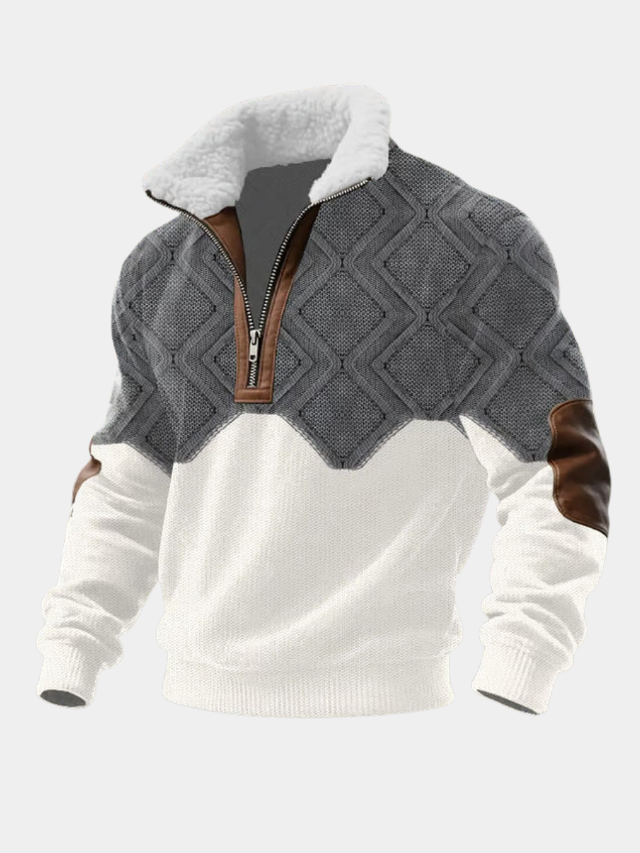 Louis Riviera | PULL À COL HAUT EN POLAIRE - image 1