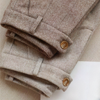 PANTALONS ÉLÉGANTS EN PURE LAINE SUR MESURE - image 3