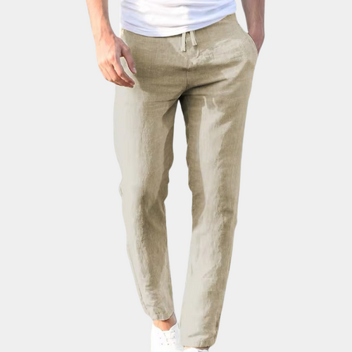 BENIAMINO | PANTALON LÉGER EN LIN - image 1