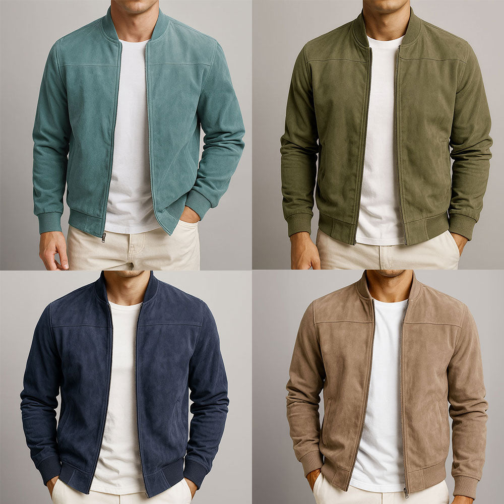Louis Riviera | VESTE EN CUIR SUEDE URBAINE - image 7