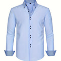 ALBERTO | CHEMISE ÉLÉGANTE LÉGÈRE AVEC DÉTAILS CONTRASTÉS - image 12