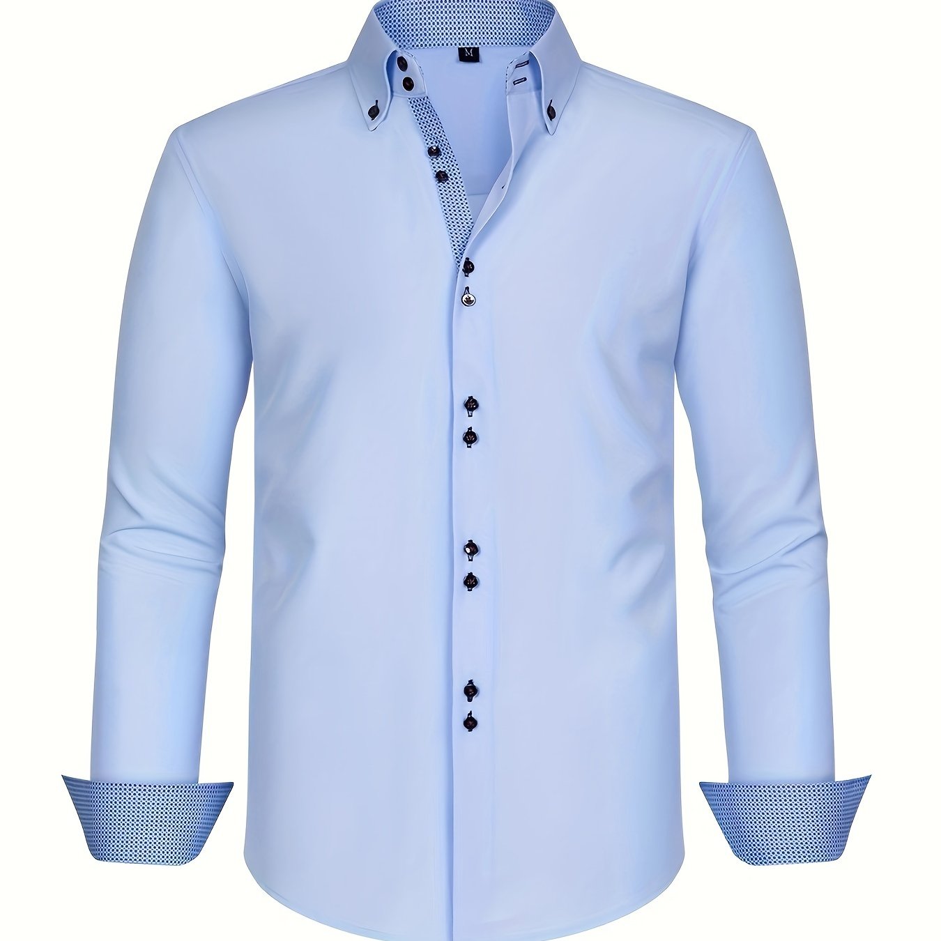 ALBERTO | CHEMISE ÉLÉGANTE LÉGÈRE AVEC DÉTAILS CONTRASTÉS - image 12