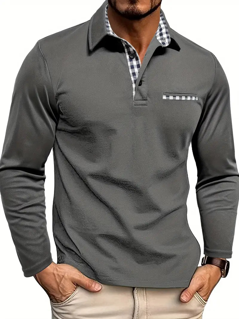 Louis Riviera | POLO À MANCHES LONGUES POUR HOMME - image 2