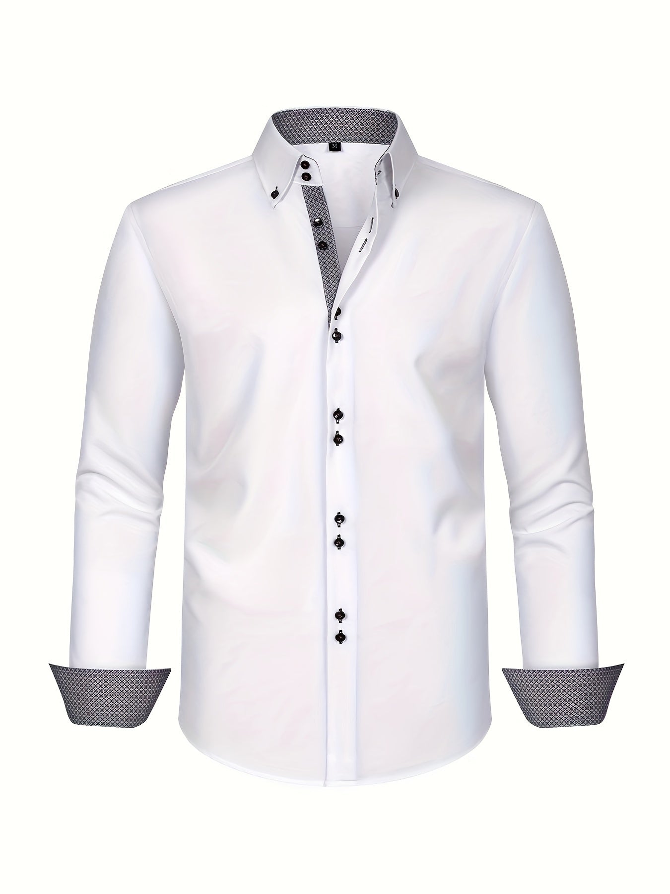ALBERTO | CHEMISE ÉLÉGANTE LÉGÈRE AVEC DÉTAILS CONTRASTÉS - image 8