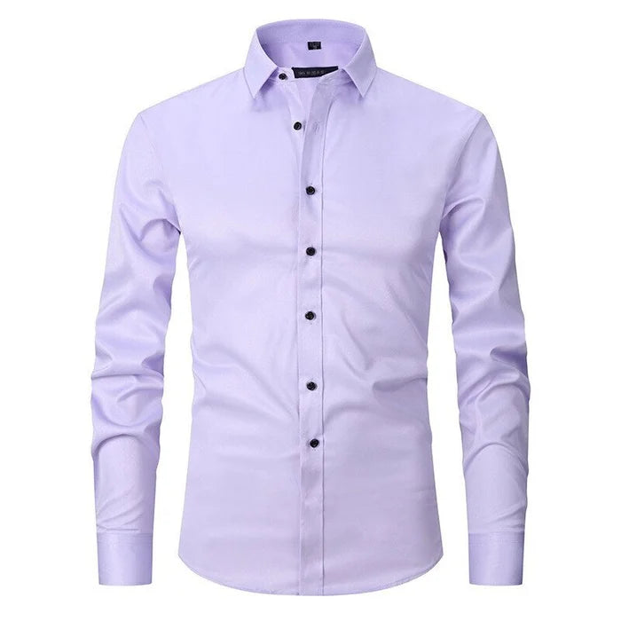 Louis Riviera | CHEMISE HOMME EXTENSIBLE - Lavande