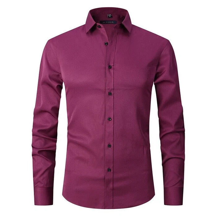Louis Riviera | CHEMISE HOMME EXTENSIBLE - Rouge