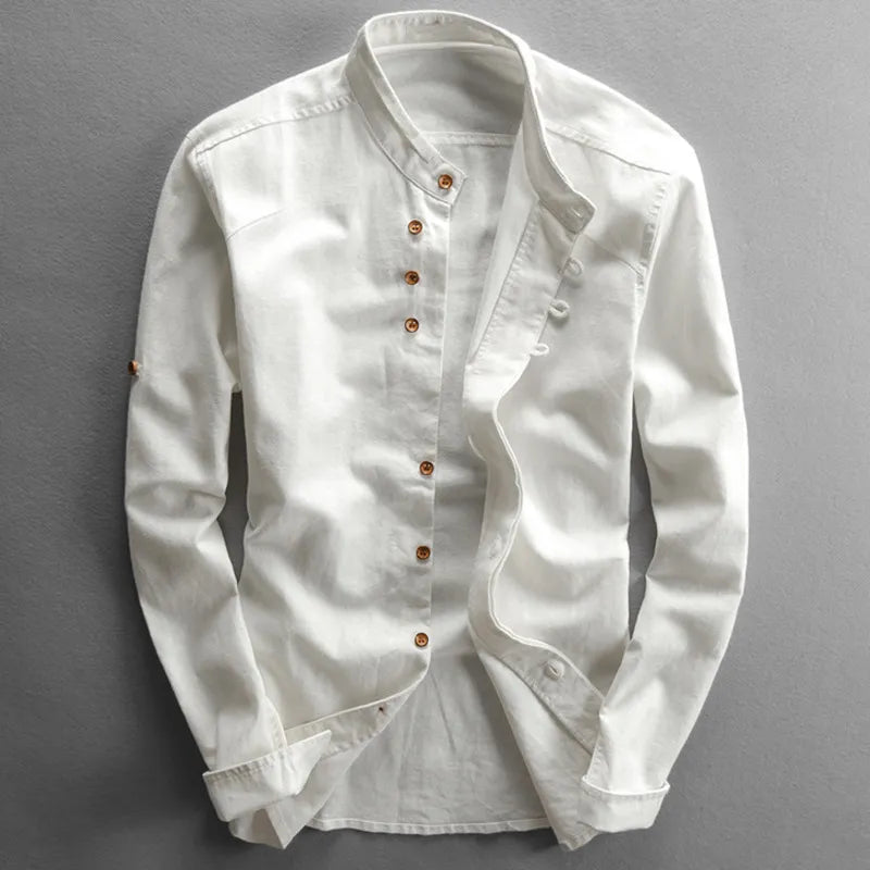 Louis Riviera | CHEMISE HOMME INSPIRÉE DU JAPON - Blanc