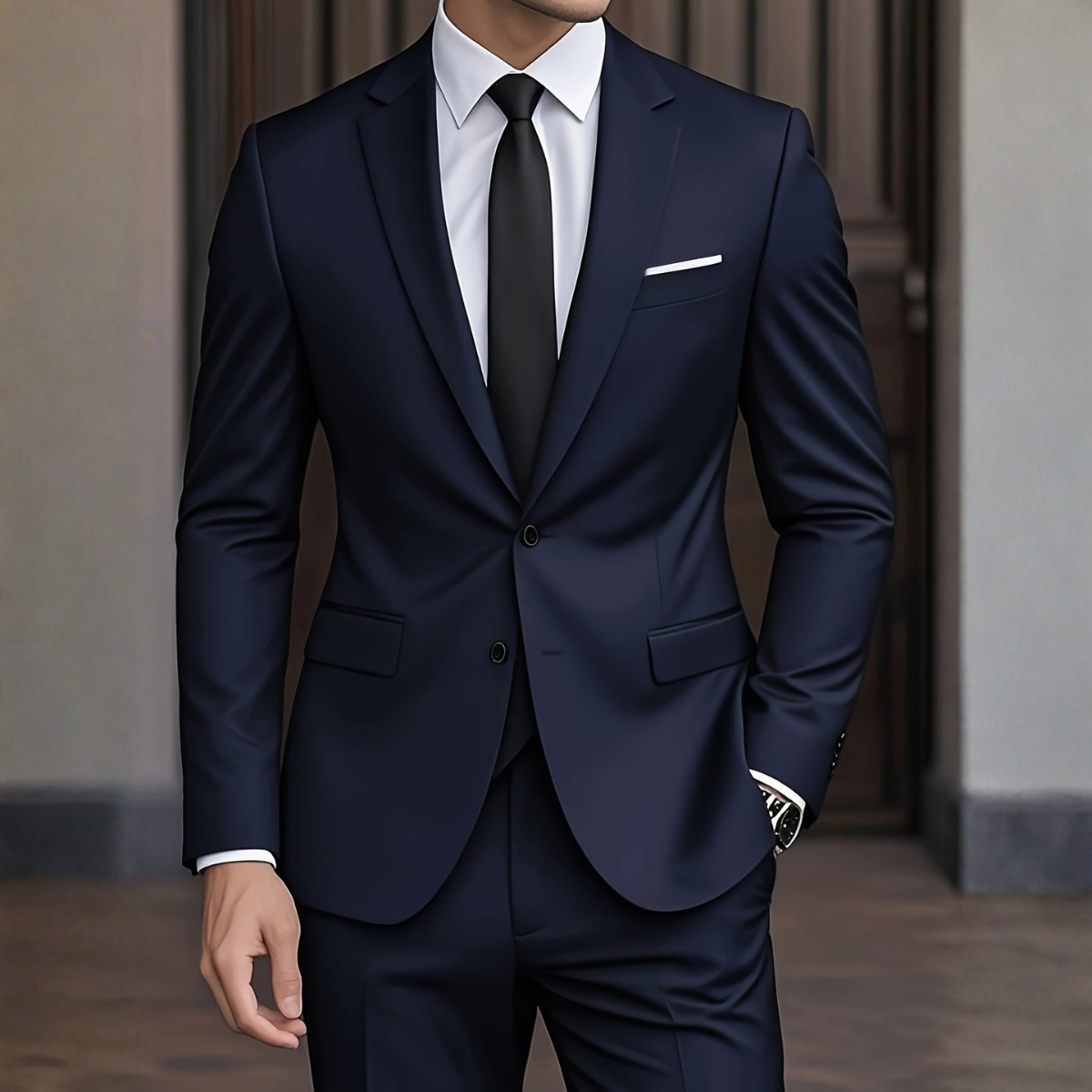 Louis Riviera | COSTUME MODERNE POUR HOMME - Bleu Marine