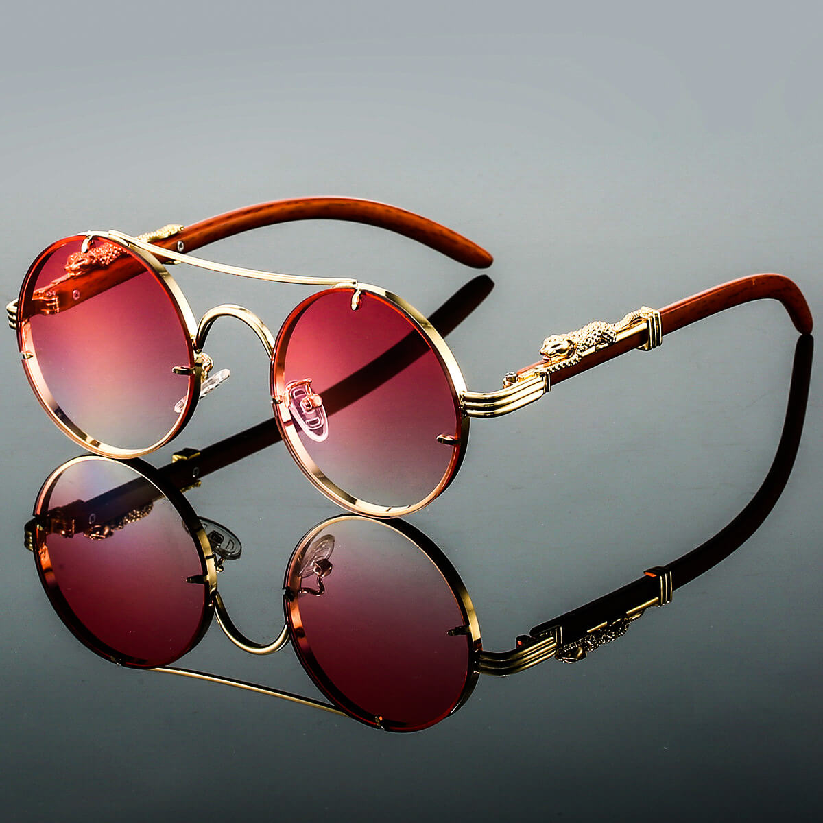 Louis Riviera | LUNETTES DE SOLEIL AU STYLE RÉTRO - Rose