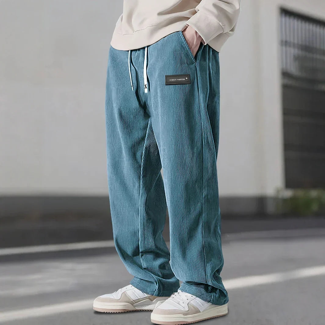 Louis Riviera | PANTALONS EN CORDUROY - Bleu