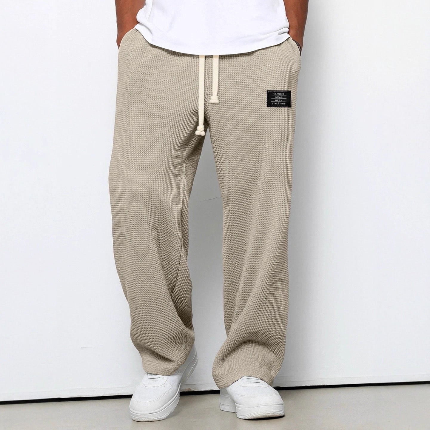 Louis Riviera | PANTALONS POUR HOMMES À COUPE CONFORTABLE - Kaki