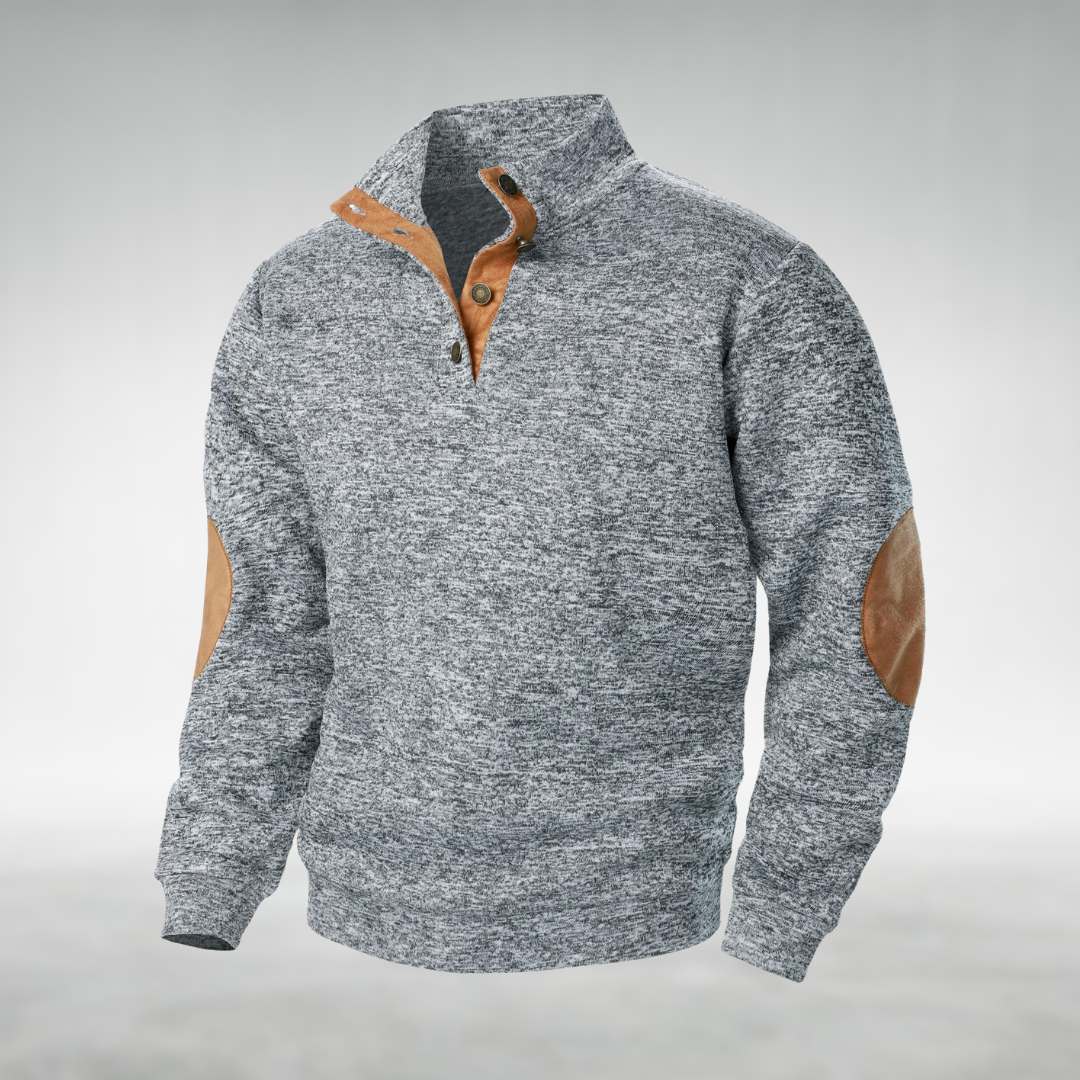 Louis Riviera | PULL CLASSIQUE HOMME - Gris Clair