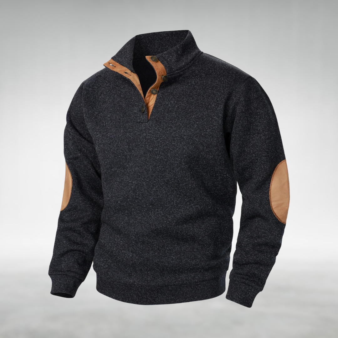 Louis Riviera | PULL CLASSIQUE HOMME - Noir