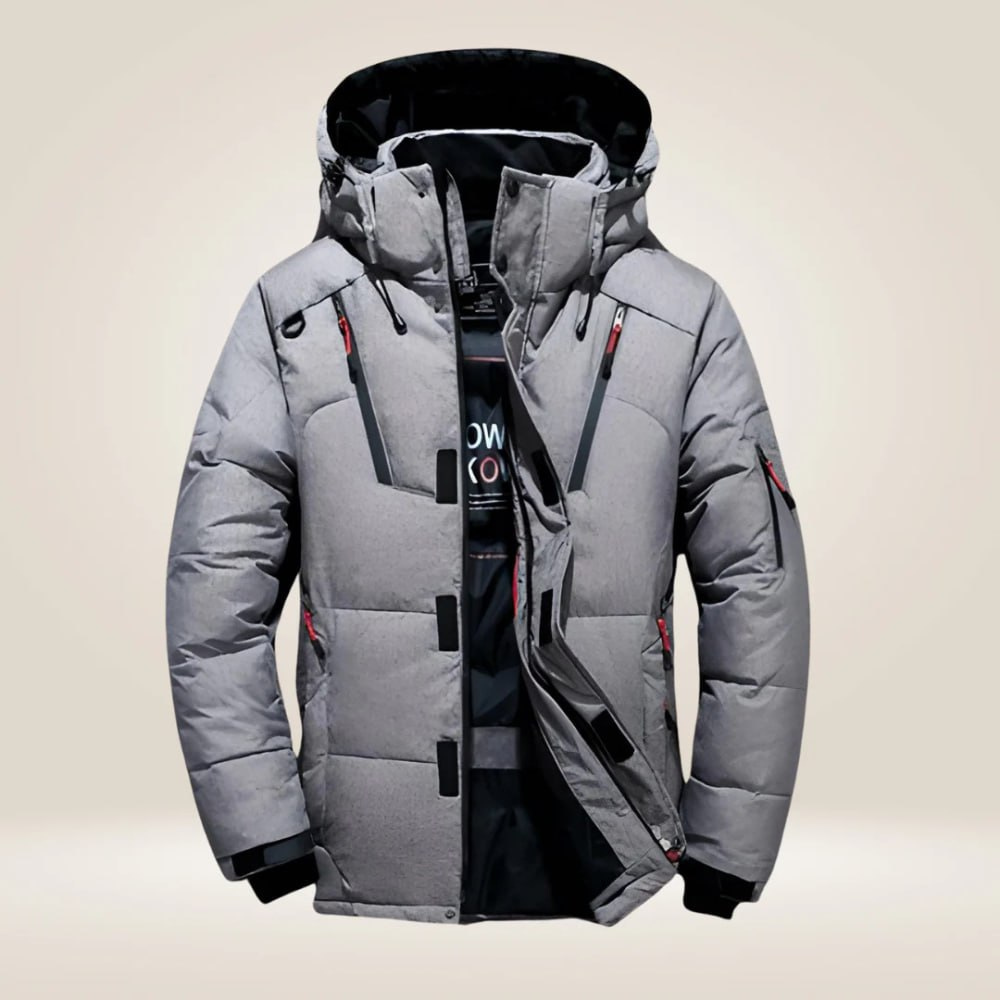 Louis Riviera | VESTE D'HIVER EN DUVET - Gris