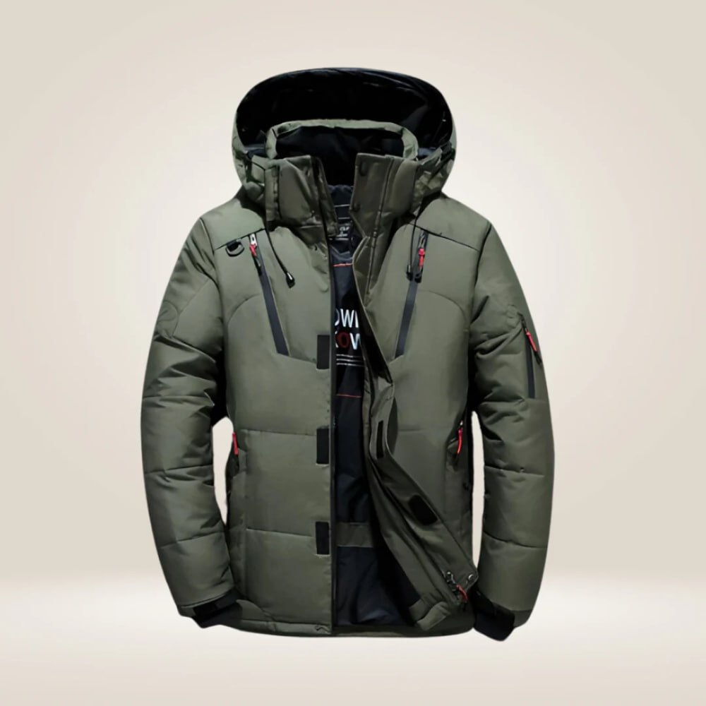 Louis Riviera | VESTE D'HIVER EN DUVET - Vert