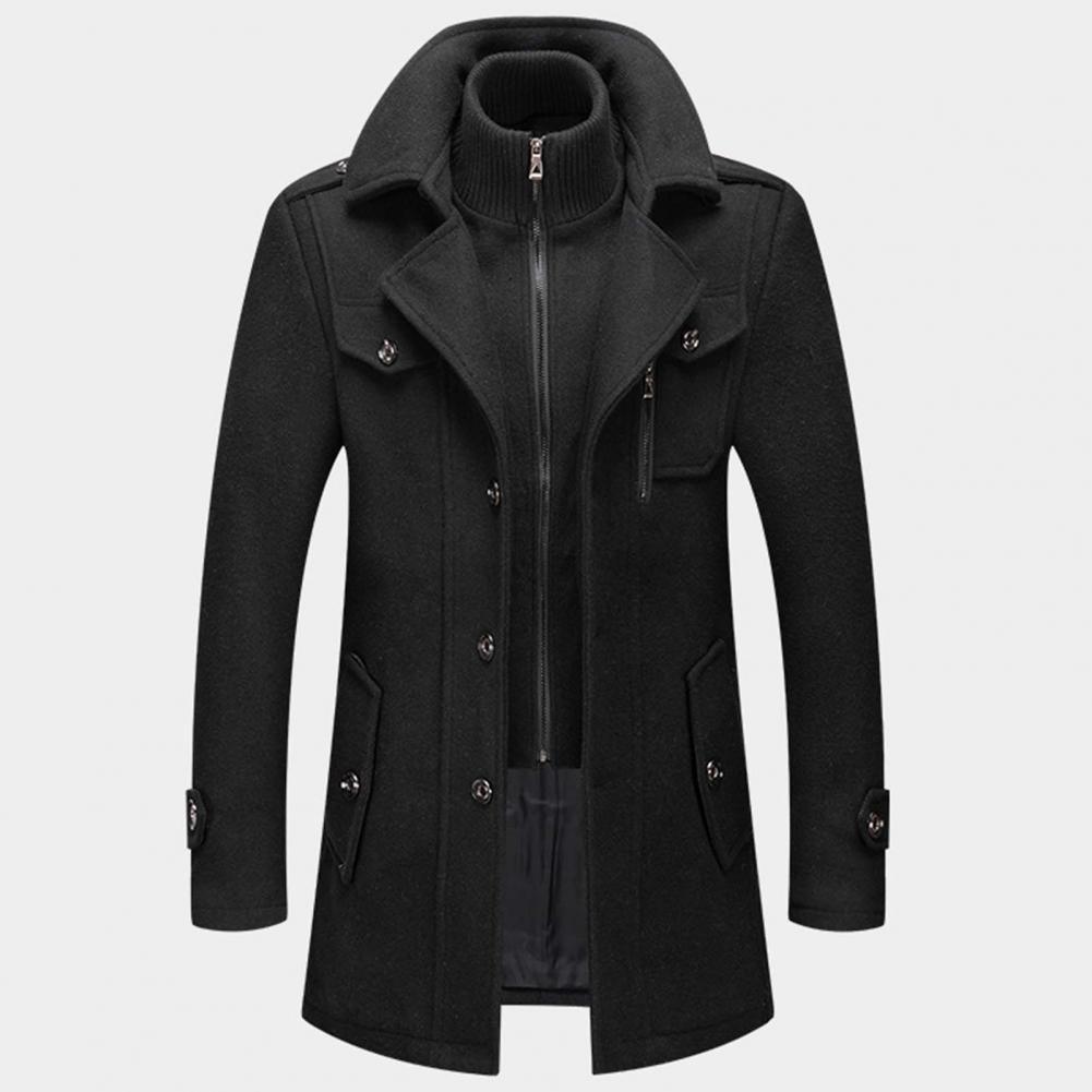 Louis Riviera | VESTE D'HIVER ET D'AUTOMNE CHAUDE - Noir